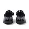 Junior Mädchen Lachly MJ Brogue Lackleder Schwarz Junior Mädchen Lachly MJ Brogue Lackleder Schwarz