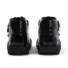 Junior-Mädchen-Stiefel Kick Hi Meadow aus Lackleder, schwarz Junior-Mädchen-Stiefel Kick Hi Meadow aus Lackleder, schwarz