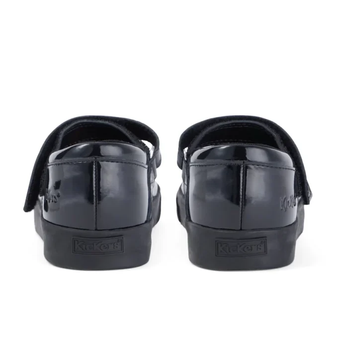 Junior Mädchen Tovni Brogue MJ Lackleder Schwarz Junior Mädchen Tovni Brogue MJ Lackleder Schwarz