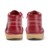 Junior Unisex Kick Hi Zip Leder Rot Junior Unisex Kick Hi Zip Leder Rot