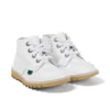 Baby Unisex Kick Hi Zip Leder Weiß Baby Unisex Kick Hi Zip Leder Weiß
