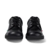 Junior Unisex Kick Lo Leder Schwarz Junior Unisex Kick Lo Leder Schwarz