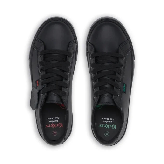 Junior Unisex Tovni Lacer Leder Schwarz Junior Unisex Tovni Lacer Leder Schwarz