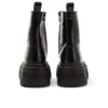 Kade Stiefel für Erwachsene, Unisex, Lackleder, Schwarz