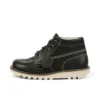 Kick Hi aus genarbtem Leder für Erwachsene, Unisex, Mains, Dunkelgrün Kick Hi aus genarbtem Leder für Erwachsene, Unisex, Mains, Dunkelgrün