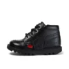 Kick Hi Hi Zip für Kleinkinder, Unisex, Leder, Schwarz Kick Hi Hi Zip für Kleinkinder, Unisex, Leder, Schwarz
