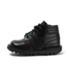 Kick Hi Padded Leder Schwarz für Jungen Kick Hi Padded Leder Schwarz für Jungen