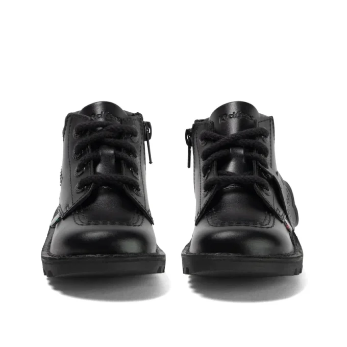 Kick Hi Padded Leder Schwarz für Jungen Kick Hi Padded Leder Schwarz für Jungen