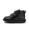 Kick Hi Roll Leder Schwarz für kleine Jungen Kick Hi Roll Leder Schwarz für kleine Jungen