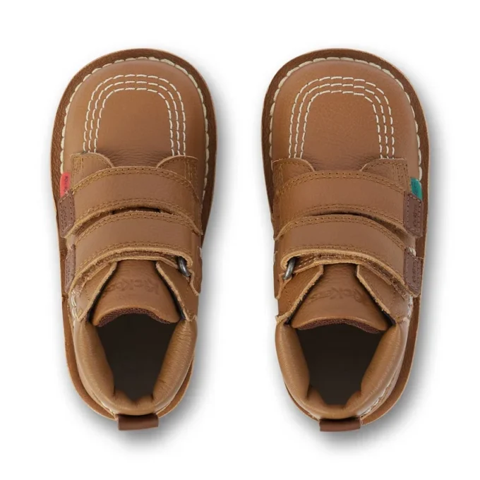 Kick Hi Roll Unisex für Kleinkinder, Leder, hellbraun Kick Hi Roll Unisex für Kleinkinder, Leder, hellbraun