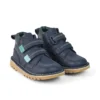 Kick Hi Roll ZigZag Stiefel für kleine Jungen aus Leder, marineblau Kick Hi Roll ZigZag Stiefel für kleine Jungen aus Leder, marineblau