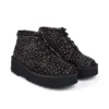 Kick Hi Stack Spot Leder Schwarz für Erwachsene (Unisex) Kick Hi Stack Spot Leder Schwarz für Erwachsene (Unisex)