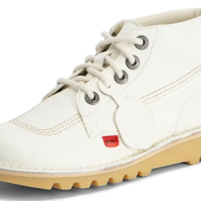 Kick Hi Unisex für Erwachsene, Lederalternative, Weiß Kick Hi Unisex für Erwachsene, Lederalternative, Weiß