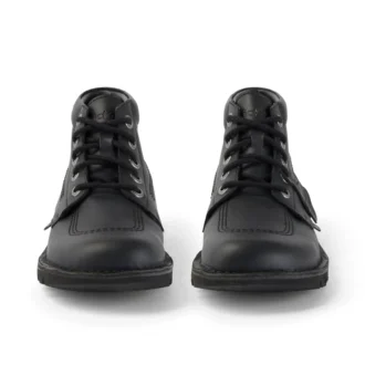 Jugend Unisex Kick Hi Leder Alternative Schwarz