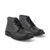 Jugend Unisex Kick Hi Leder Alternative Schwarz Jugend Unisex Kick Hi Leder Alternative Schwarz