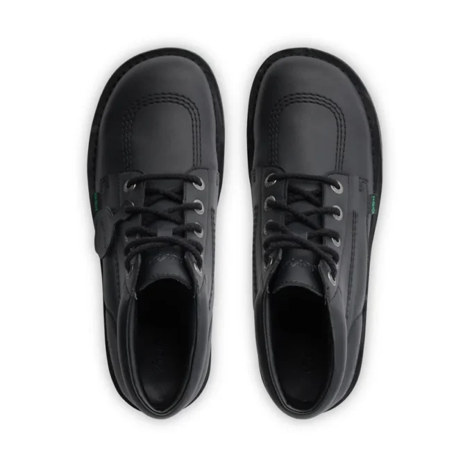 Jugend Unisex Kick Hi Leder Alternative Schwarz Jugend Unisex Kick Hi Leder Alternative Schwarz