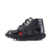 Kick Hi Zip für Kleinkinder, Unisex, Lackleder, Schwarz Kick Hi Zip für Kleinkinder, Unisex, Lackleder, Schwarz