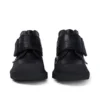 Kick Mid Scuff Leder für Jungen, schwarz Kick Mid Scuff Leder für Jungen, schwarz