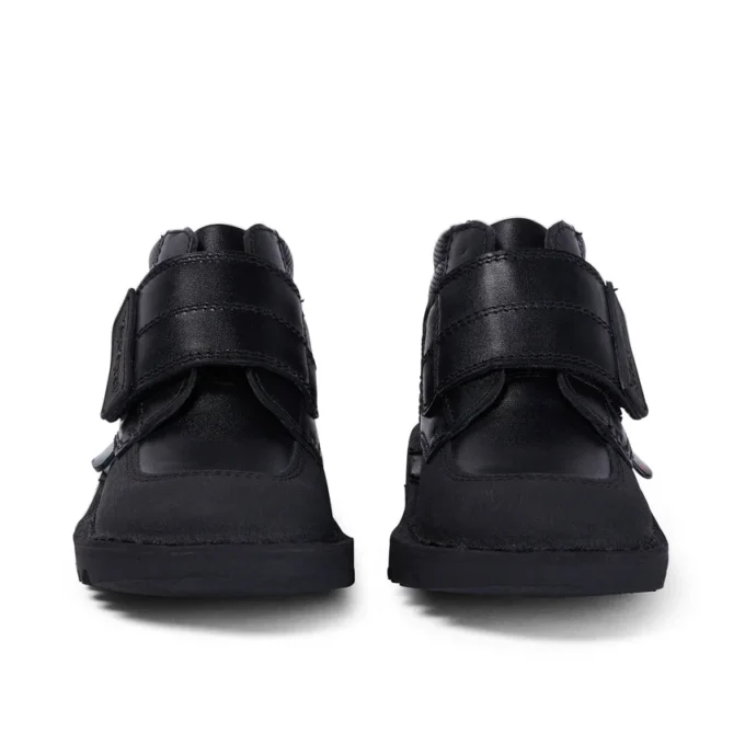 Kick Mid Scuff Leder für Jungen, schwarz Kick Mid Scuff Leder für Jungen, schwarz