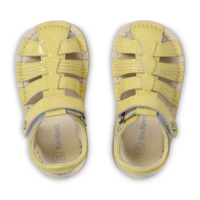 Kick Sandals for Children, Unisex, Fruit, Hellgelb Kick Sandals for Children, Unisex, Fruit, Hellgelb