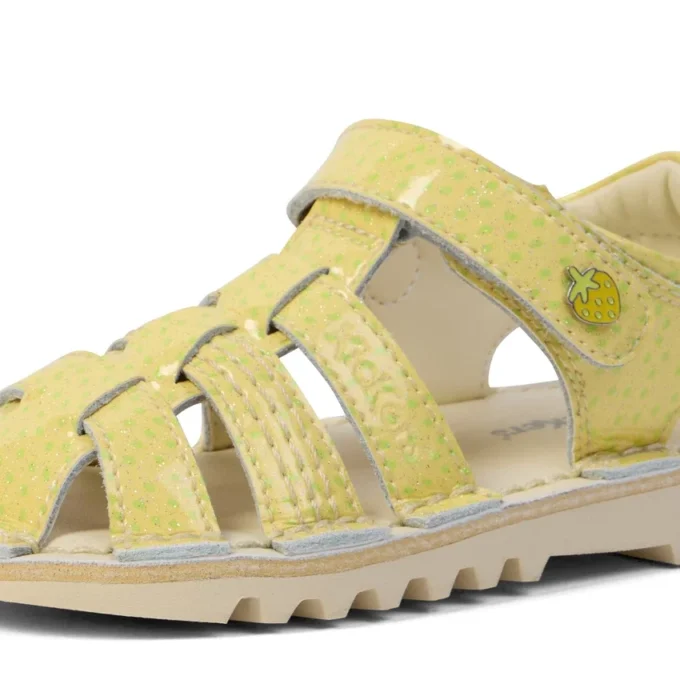 Kick Sandals for Children, Unisex, Fruit, Hellgelb Kick Sandals for Children, Unisex, Fruit, Hellgelb