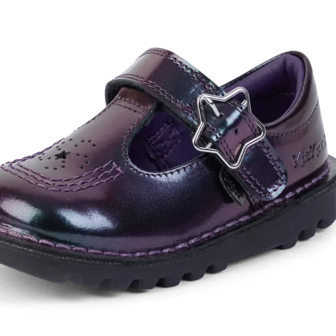 Kick T-Bar Galactic Lackleder für Mädchen, lila Kick T-Bar Galactic Lackleder für Mädchen, lila