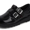 Kick T Double für Erwachsene, Damen, Lackleder, Schwarz Kick T Double für Erwachsene, Damen, Lackleder, Schwarz