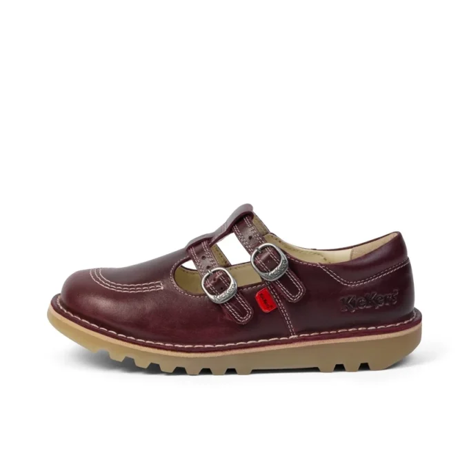 Kick T-Double Leder Dunkelrot für Erwachsene Kick T-Double Leder Dunkelrot für Erwachsene