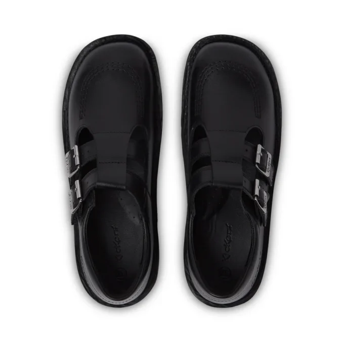 Kick T Double Leder Schwarz für Erwachsene Kick T Double Leder Schwarz für Erwachsene