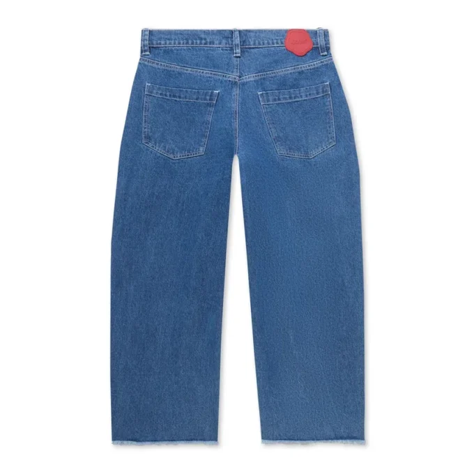 Kickers Classic Barrel Leg Jeans für Damen, Blau Kickers Classic Barrel Leg Jeans für Damen, Blau