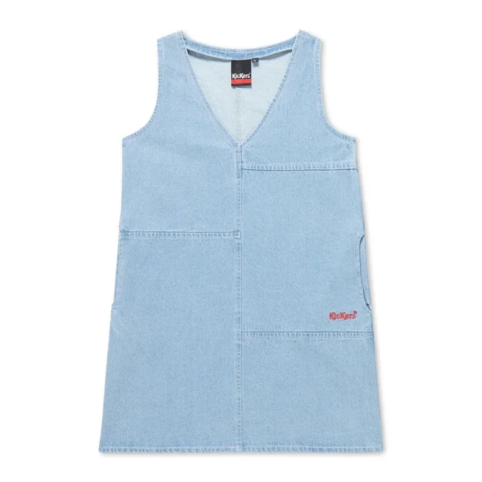 Kickers Classic Denim Minikleid für Damen, Blau Kickers Classic Denim Minikleid für Damen, Blau