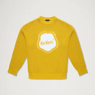 Kickers Classic Jacquard-Strick für Erwachsene, Unisex, Gelb