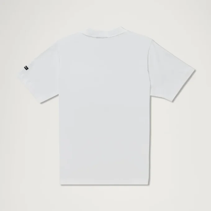 Kickers Classic Kurzarm-T-Shirt für Herren, Weiß Kickers Classic Kurzarm-T-Shirt für Herren, Weiß