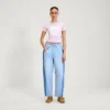 Kickers Classic Lightweight T-Shirt für Damen, rosa Kickers Classic Lightweight T-Shirt für Damen, rosa