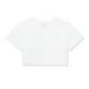 Kickers Classic Rundhals-T-Shirt für Damen, Weiß Kickers Classic Rundhals-T-Shirt für Damen, Weiß