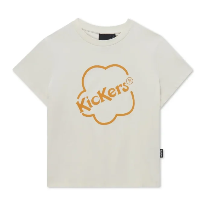 Kickers Classic Skinny T-Shirt für Erwachsene, Damen, Weiß Kickers Classic Skinny T-Shirt für Erwachsene, Damen, Weiß