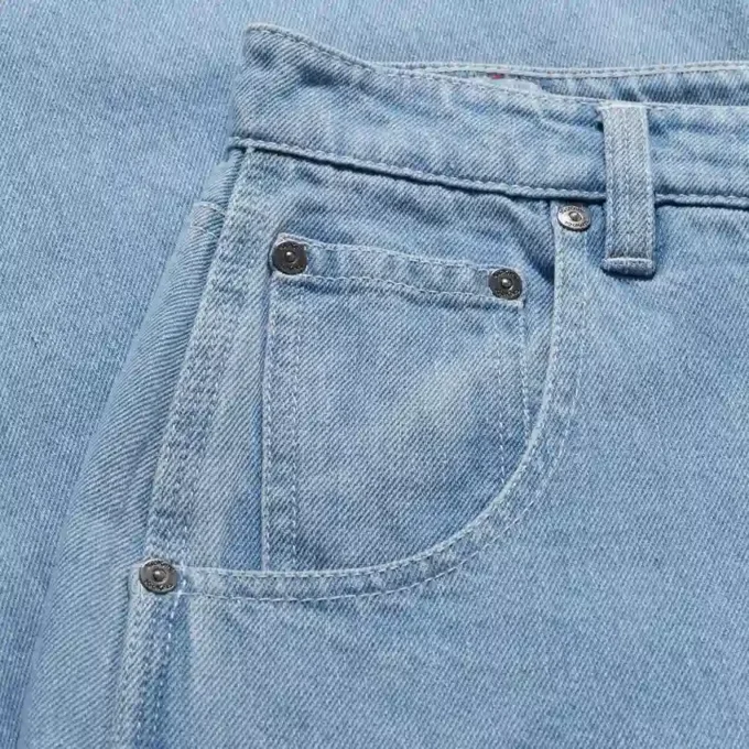 Kickers Classic Wide Leg Jeans für Erwachsene, Damen, Blau Kickers Classic Wide Leg Jeans für Erwachsene, Damen, Blau