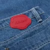 Kickers Classic Wide Leg Jeans für Erwachsene, Damen, Blau Kickers Classic Wide Leg Jeans für Erwachsene, Damen, Blau