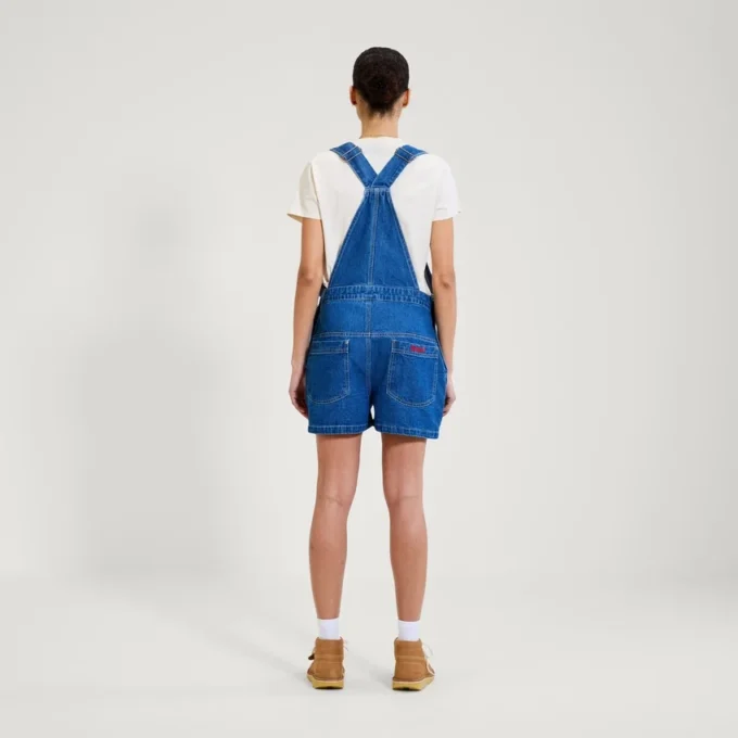 Kickers Classics Latzhose für Damen, kurz, blau Kickers Classics Latzhose für Damen, kurz, blau