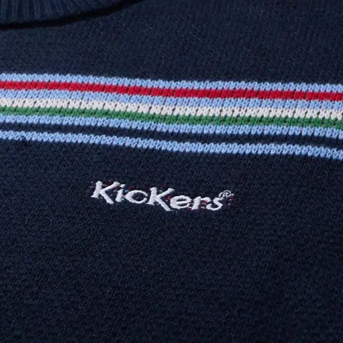 Kickers Crew-Pullover für Herren, Marineblau Kickers Crew-Pullover für Herren, Marineblau