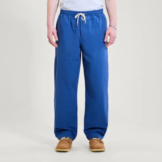 Kickers-Hose mit Kordelzug und weitem Bein für Herren, Navy Kickers-Hose mit Kordelzug und weitem Bein für Herren, Navy