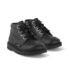 Kickers Kick Hi Zip Leder Alternative Schwarz für Kleinkinder (Unisex) Kickers Kick Hi Zip Leder Alternative Schwarz für Kleinkinder (Unisex)