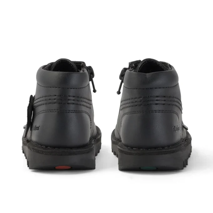 Kickers Kick Hi Zip Leder Alternative Schwarz für Kleinkinder (Unisex) Kickers Kick Hi Zip Leder Alternative Schwarz für Kleinkinder (Unisex)