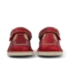 Kickers Unisex Kick T-Bar Glitzer-Schuhe für Kleinkinder, rot Kickers Unisex Kick T-Bar Glitzer-Schuhe für Kleinkinder, rot