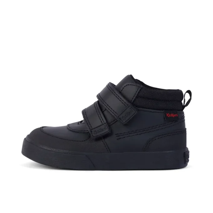 Kleinkind-Jungen Tovni Scuff Hi Leder Schwarz Kleinkind-Jungen Tovni Scuff Hi Leder Schwarz