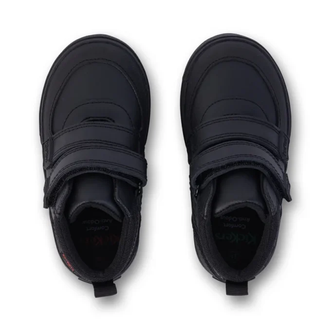 Kleinkind-Jungen Tovni Scuff Hi Leder Schwarz Kleinkind-Jungen Tovni Scuff Hi Leder Schwarz