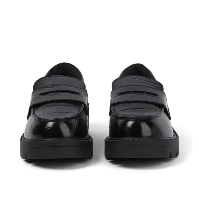 Kori Loafer Croc Leder Schwarz für Damen Kori Loafer Croc Leder Schwarz für Damen