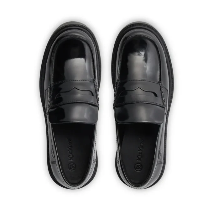 Kori Loafer für Damen aus Leder, schwarz Kori Loafer für Damen aus Leder, schwarz