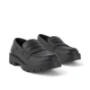 Kori Loafer für Damen aus Lederimitat, schwarz Kori Loafer für Damen aus Lederimitat, schwarz