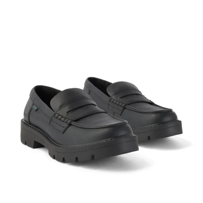 Kori Loafer für Damen aus Lederimitat, schwarz Kori Loafer für Damen aus Lederimitat, schwarz